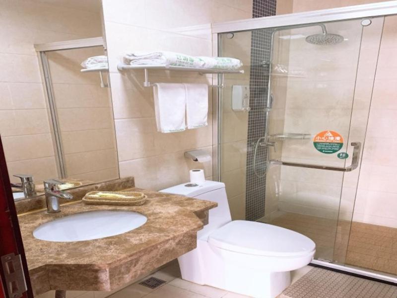 Greentree Inn Jiangsu Wuxi Xibei Town Xingtiandi Shell Hotel Eksteriør billede
