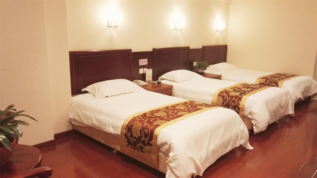 Greentree Inn Jiangsu Wuxi Xibei Town Xingtiandi Shell Hotel Eksteriør billede