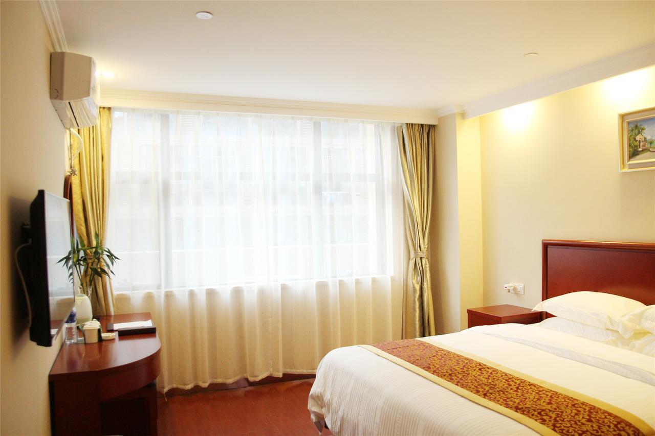 Greentree Inn Jiangsu Wuxi Xibei Town Xingtiandi Shell Hotel Eksteriør billede